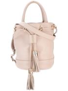 See By Chloé Bucket Shoulder Bag, Women's, Nude/neutrals, Calf Leather/cotton