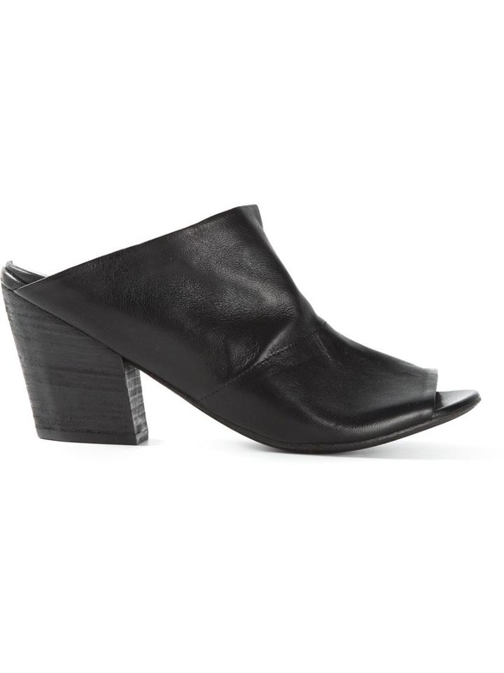 Marsèll Chunky Heel Mules