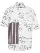 Marni Madgalena Suarez Frimkess Print Shirt - White