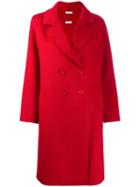 P.a.r.o.s.h. Classic Double-breasted Coat - Red