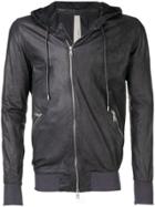 Giorgio Brato Zipped Hooded Jacket - Grey