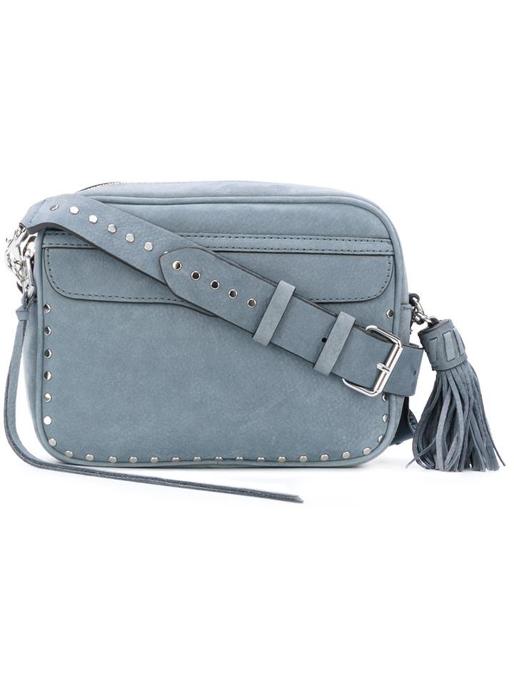 Rebecca Minkoff - Tassel Cross-body Bag - Women - Leather - One Size, Blue, Leather