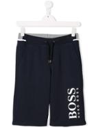 Boss Hugo Boss Logo Print Shorts - Blue