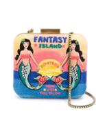 Sarah's Bag 'le Carre Fantasy Island' Clutch