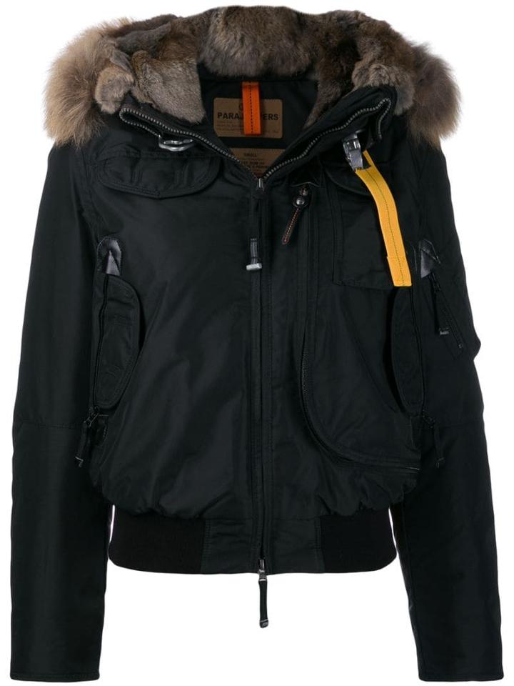 Parajumpers Cropped Down Jacket - Black