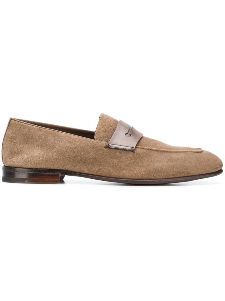 Ermenegildo Zegna L'asola Loafers - Brown