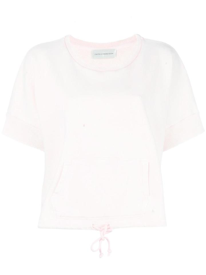 Faith Connexion Shortsleeved Sweatshirt - Pink & Purple