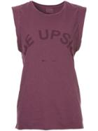 The Upside Front Logo Tank-top - Red
