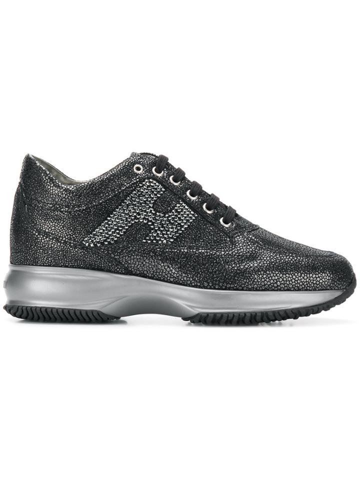 Hogan Interactive H Sneakers - Black