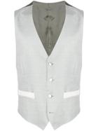 Dell'oglio Fitted Waistcoat - Grey