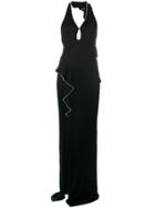 Alexander Wang Side-slit Evening Dress - Black