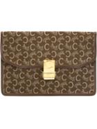 Céline Vintage Envelope Clutch, Women's, Brown