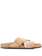 Pierre Hardy Alpha Beach Sandals - Neutrals