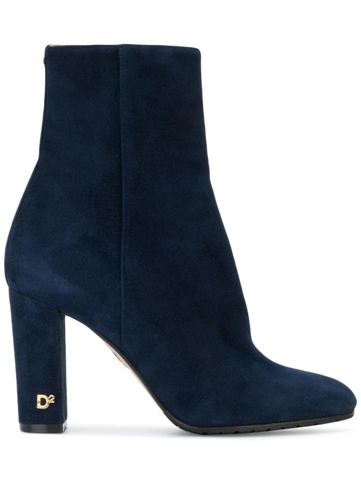 Dsquared2 Almond Toe Ankle Boots - Blue