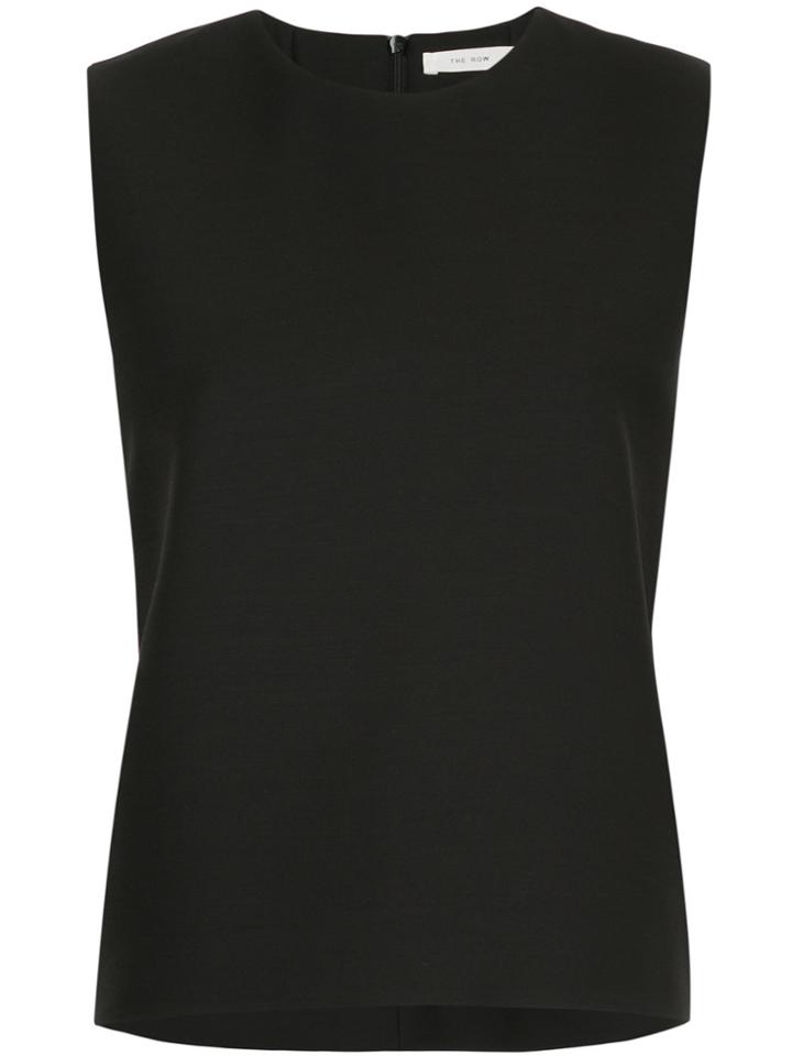 The Row Crew Neck Top - Black