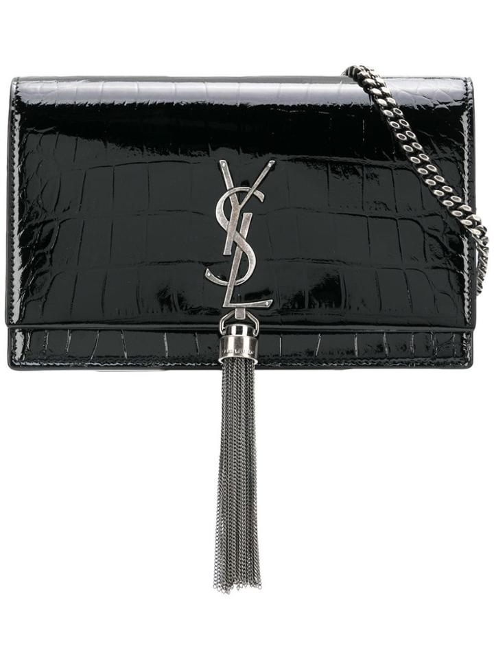 Saint Laurent Small Kate Tassel Cross-body Bag - Black