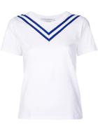 Philosophy Di Lorenzo Serafini Printed V Top - White