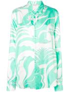 Emilio Pucci Summer Print Shirt - Green