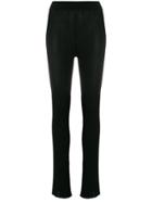 Emilio Pucci Ribbed Knit Trousers - Black
