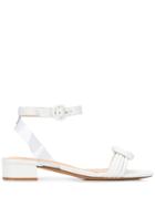 Alexandre Birman Knot Detail Sandals - White