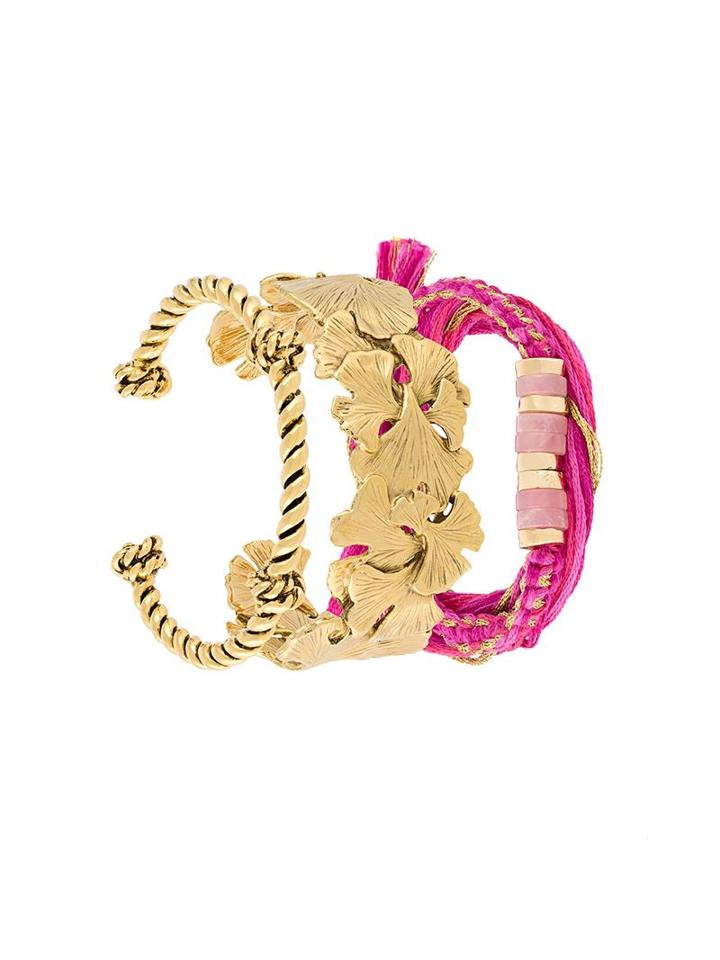 Aurelie Bidermann 'takayama & Tangerine' Bracelets