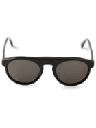 Retrosuperfuture - Racer Sunglasses - Unisex - Acetate - One Size, Black, Acetate