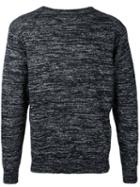 Factotum - Slub Knit Sweatshirt - Men - Cotton/nylon - 48, Grey, Cotton/nylon