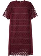 Muveil Embroidered Star Shift Dress