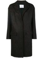 Dondup Loose Fitted Coat - Black