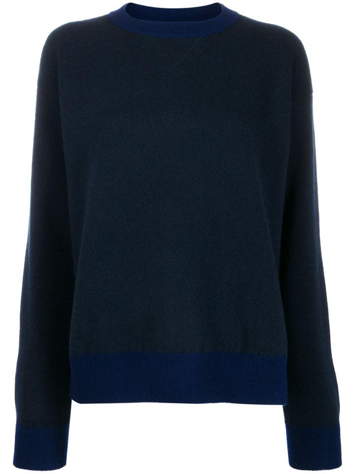 Sofie D'hoore Knit Colour Combo Sweater - Blue