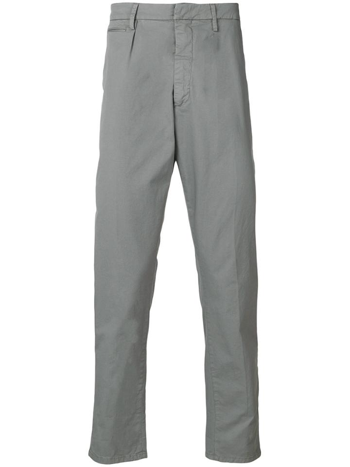 Dondup Cropped Chinos - Grey