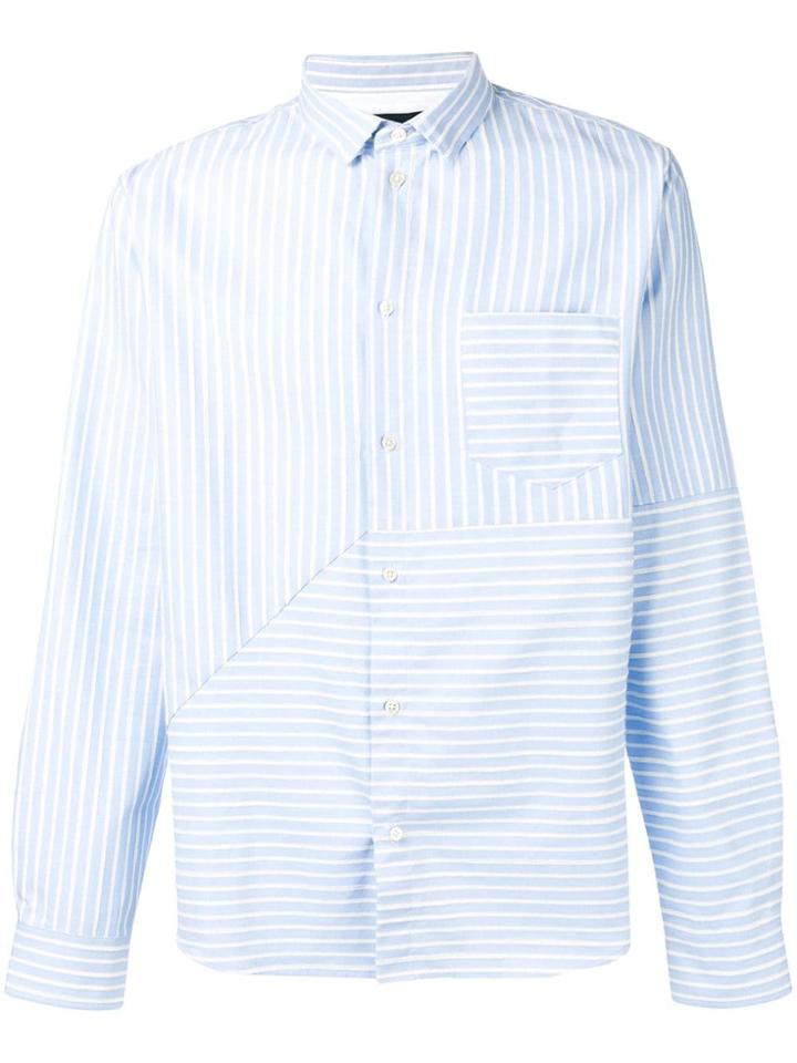 Natural Selection Striped Shirt - Blue