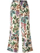 Philosophy Di Lorenzo Serafini Printed Cropped Trousers - Nude &