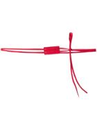 Victoria Victoria Beckham String Belt - Red