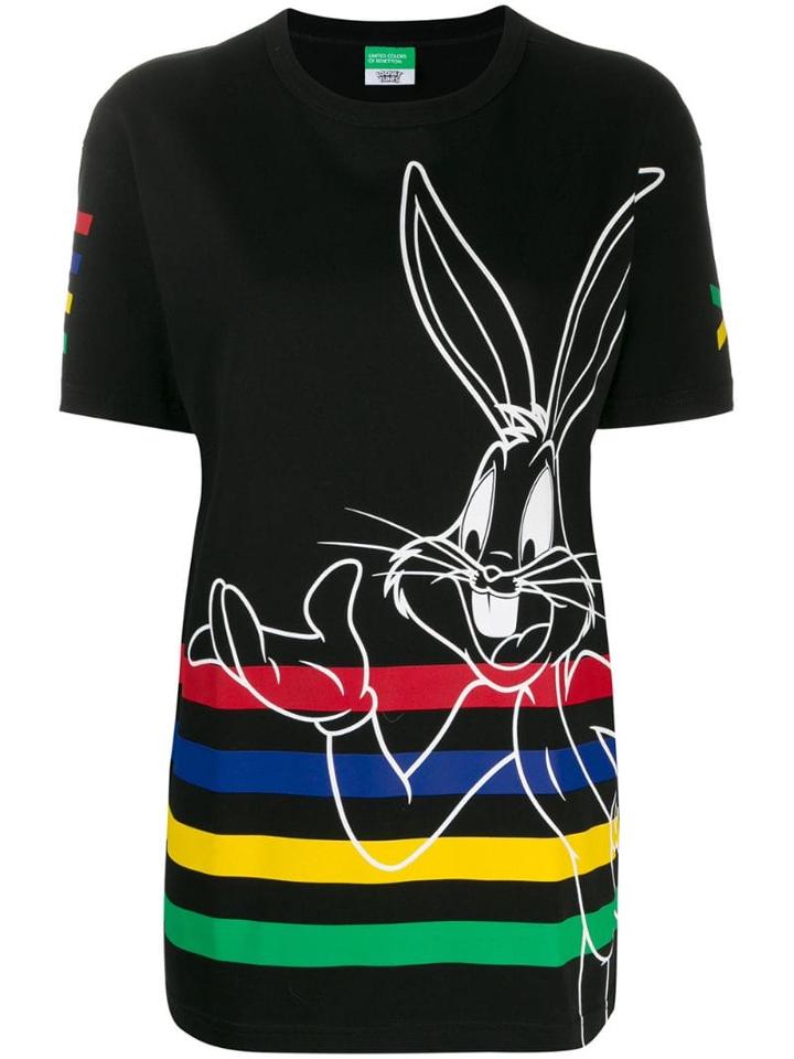 Benetton Bugs Bunny T-shirt - Black
