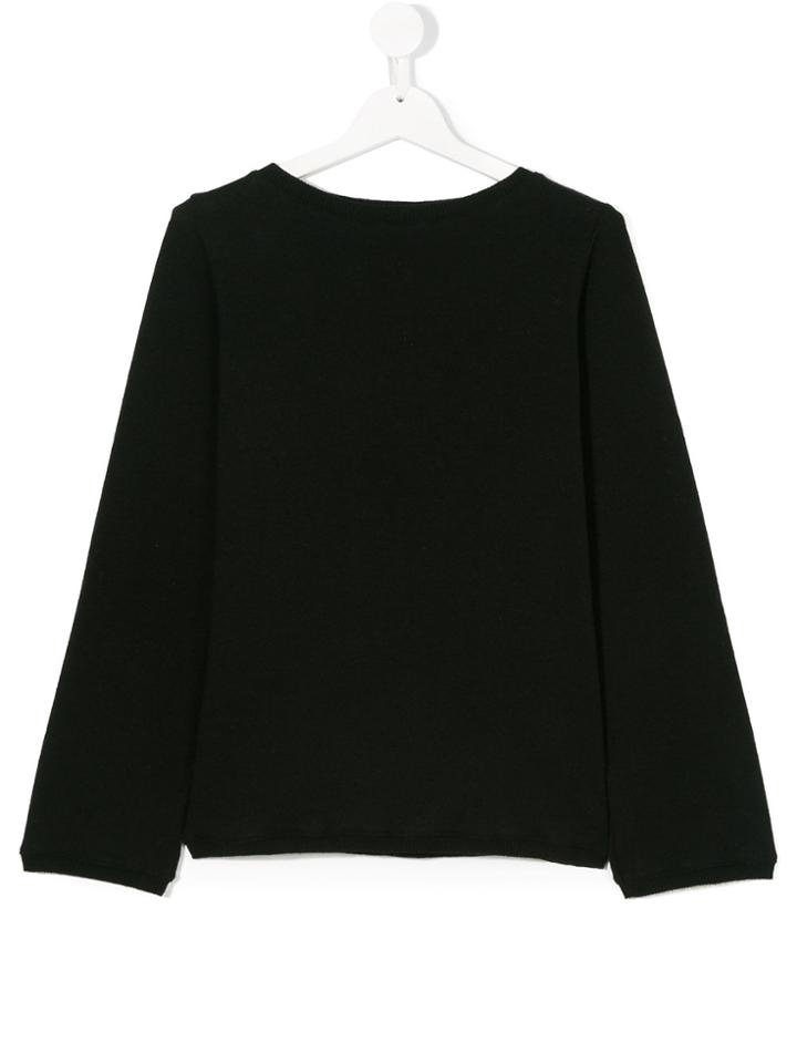 Cucu Lab Round Neck Jumper - Black