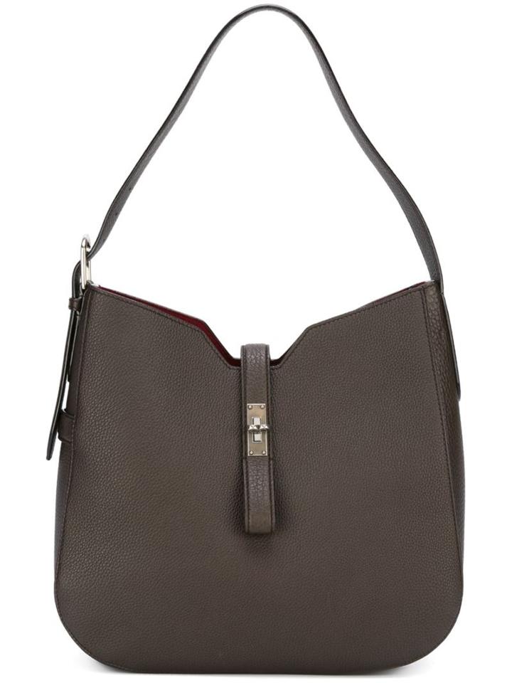 Bally 'b Turn' Hobo Shoulder Bag, Women's, Brown