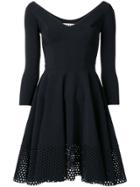 Chiara Boni La Petite Robe Flared Fitted Mini Dress - Black