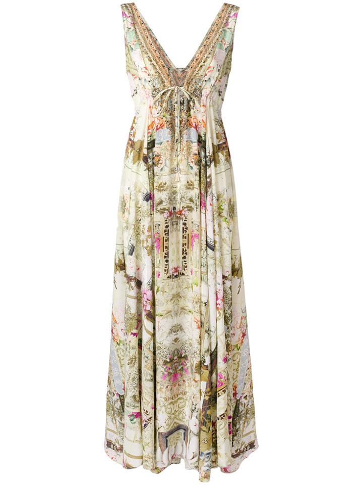 Camilla Girl In The Garden Dress - Green