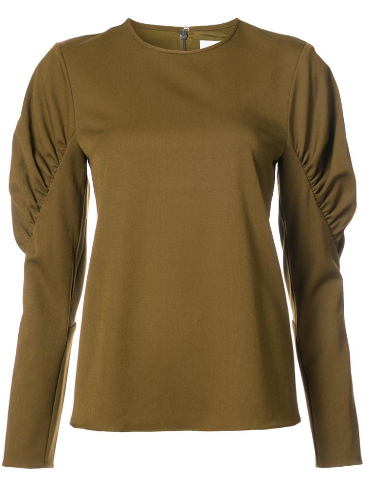 Tibi Florence Blouse - Yellow & Orange