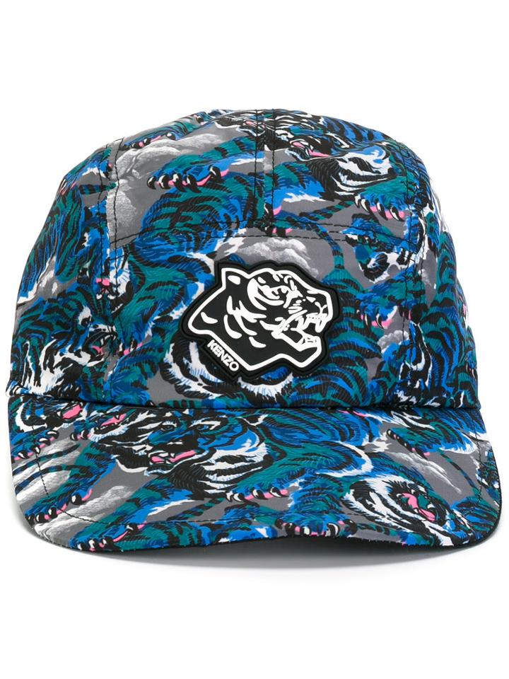 Kenzo Flying Tiger Baseball Cap, Men's, Cotton/polyester
