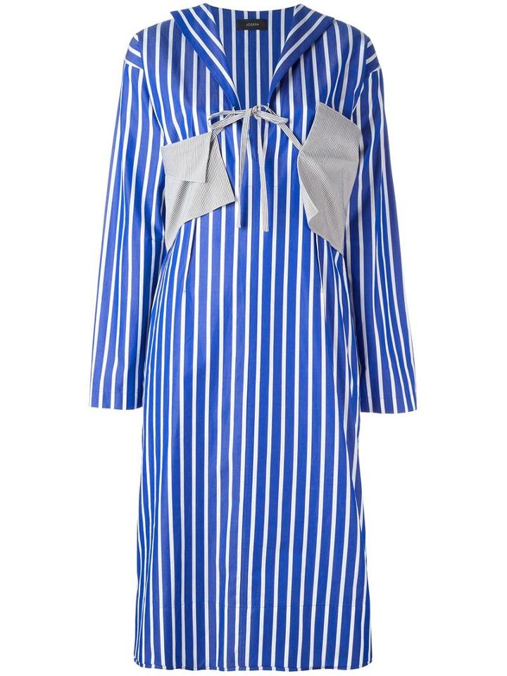Joseph 'doris' Striped Dress, Women's, Size: 38, Blue, Cotton