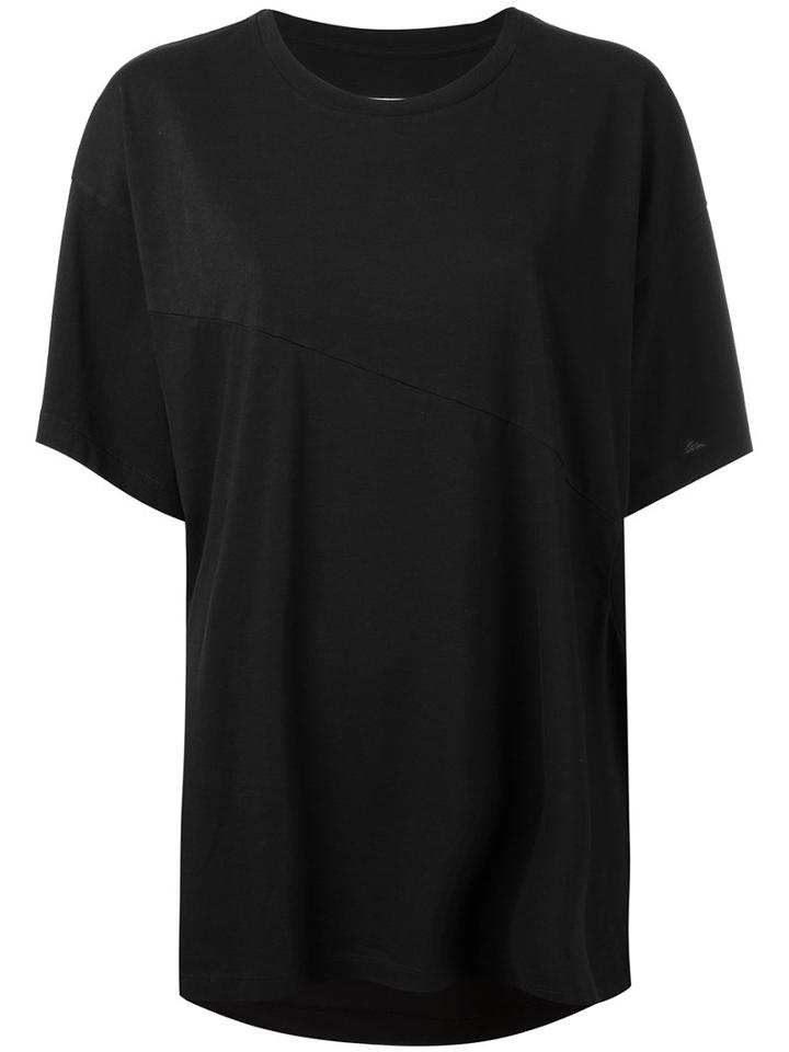 Mm6 Maison Margiela - Three-sleeves T-shirt - Women - Cotton - S, Women's, Black, Cotton