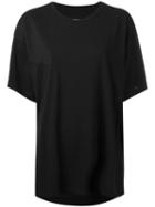 Mm6 Maison Margiela - Three-sleeves T-shirt - Women - Cotton - S, Women's, Black, Cotton