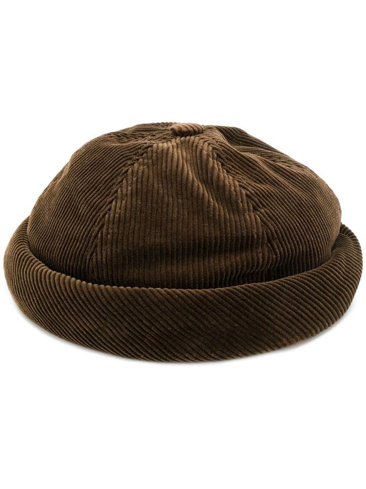 Junya Watanabe Corduroy Hat Cap - Brown