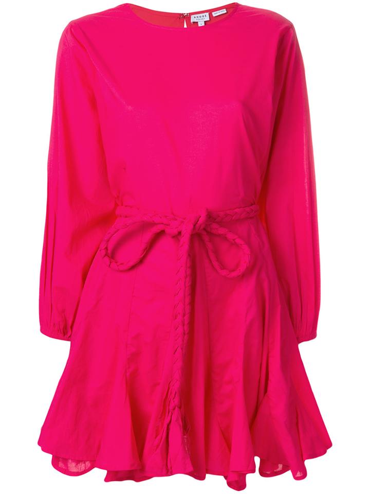 Rhode Resort Ella Dress - Pink & Purple