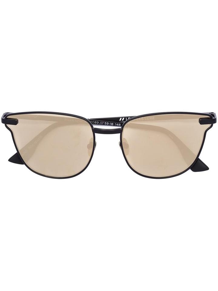 Le Specs 'pharaoh' Sunglasses, Women's, Black, Metal