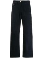 's Max Mara Straight Leg Trousers - Blue