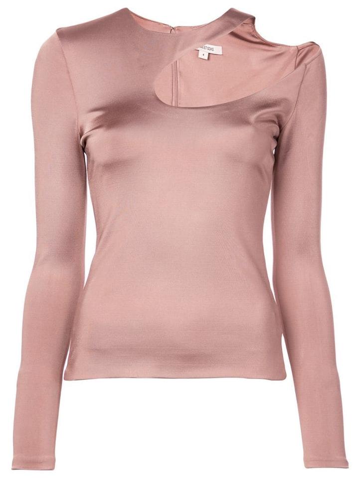Cushnie Cut-out Detail Top - Neutrals