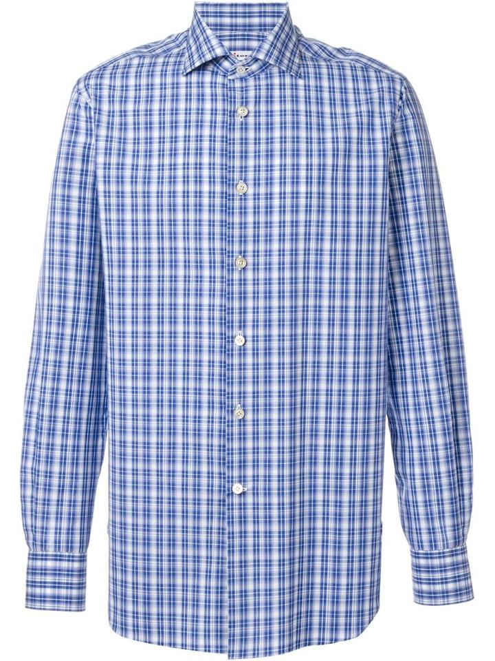 Kiton Plaid Shirt